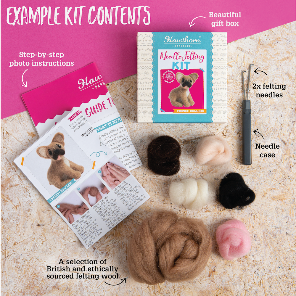 Duckling Mini Needle Felting Kit
