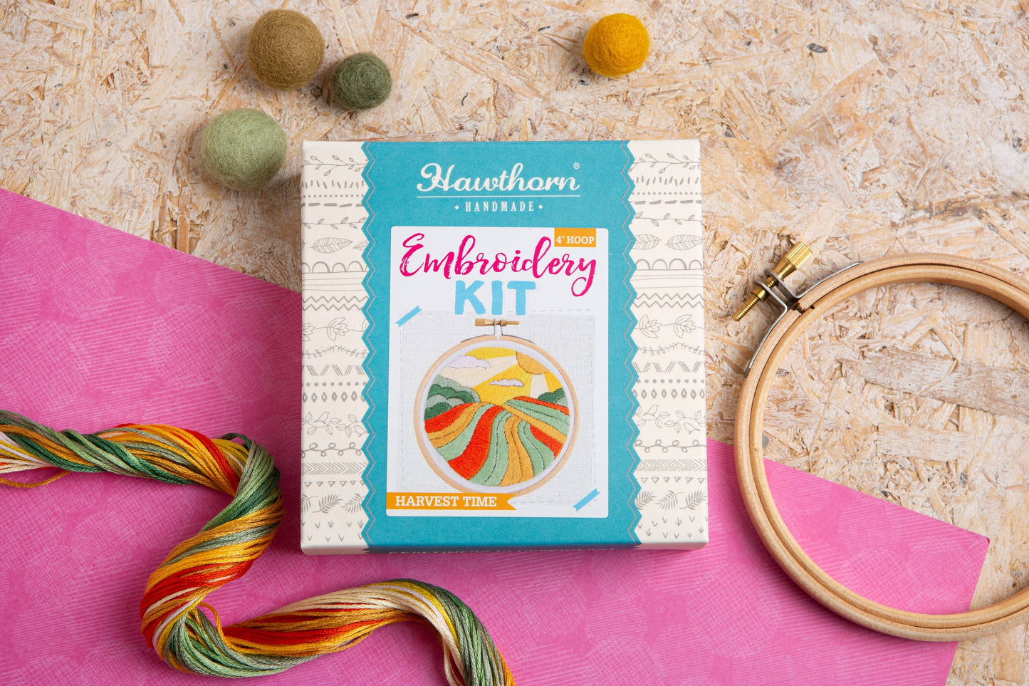 Harvest Time Mini Embroidery Kit