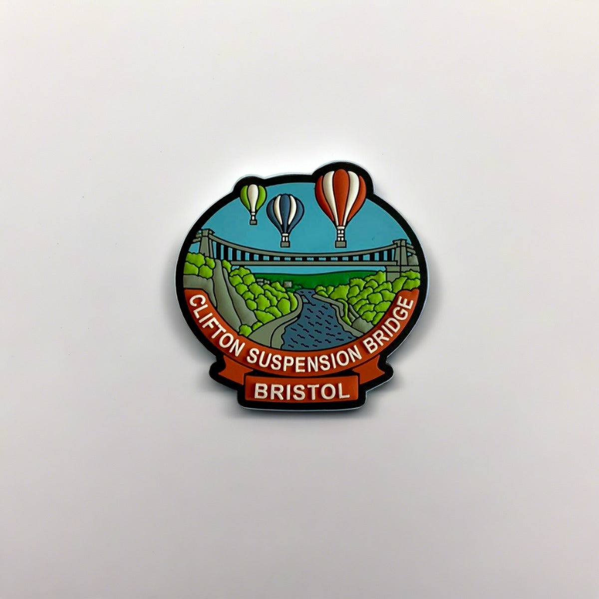 Bridge & Balloons Magnet