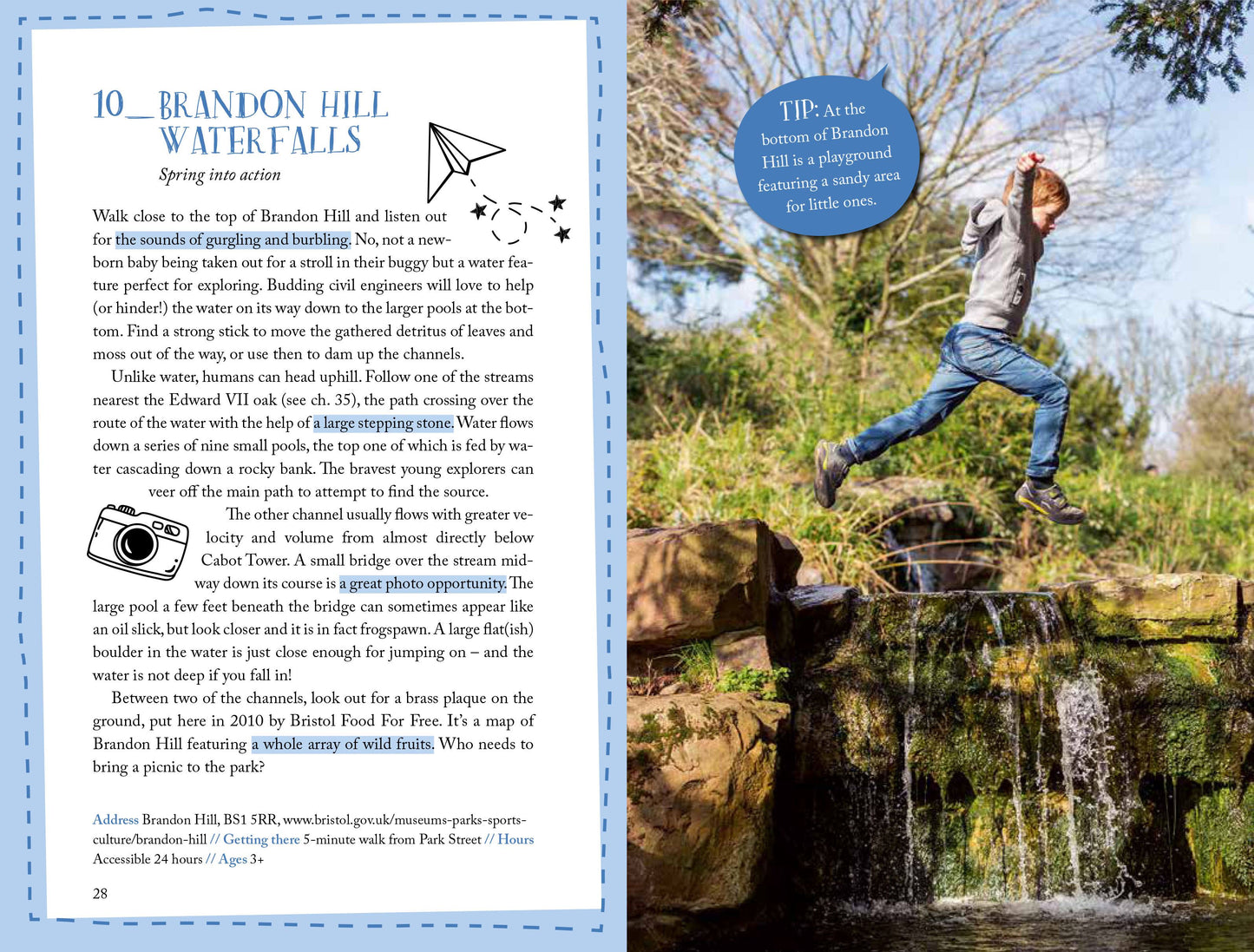 111 Places for Kids in Bristol by Martin Booth and Barbara Evripidou