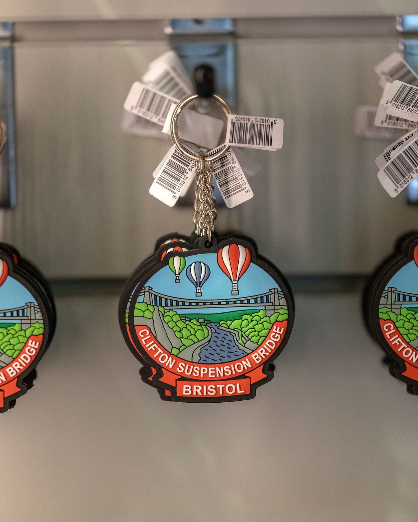 Bridge & Balloons Keyring