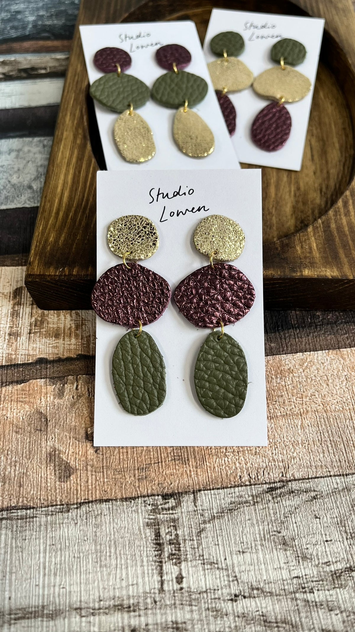 Kensa Dangle Earrings by Studio Lowen