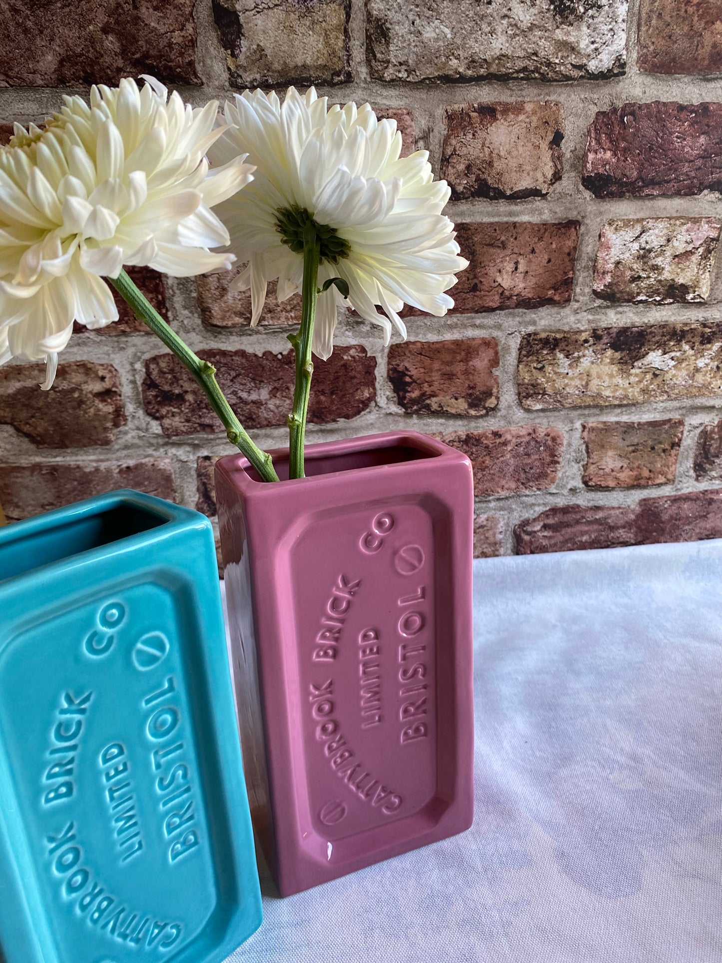 Stolen Form - Pink Bristol Brick Vase