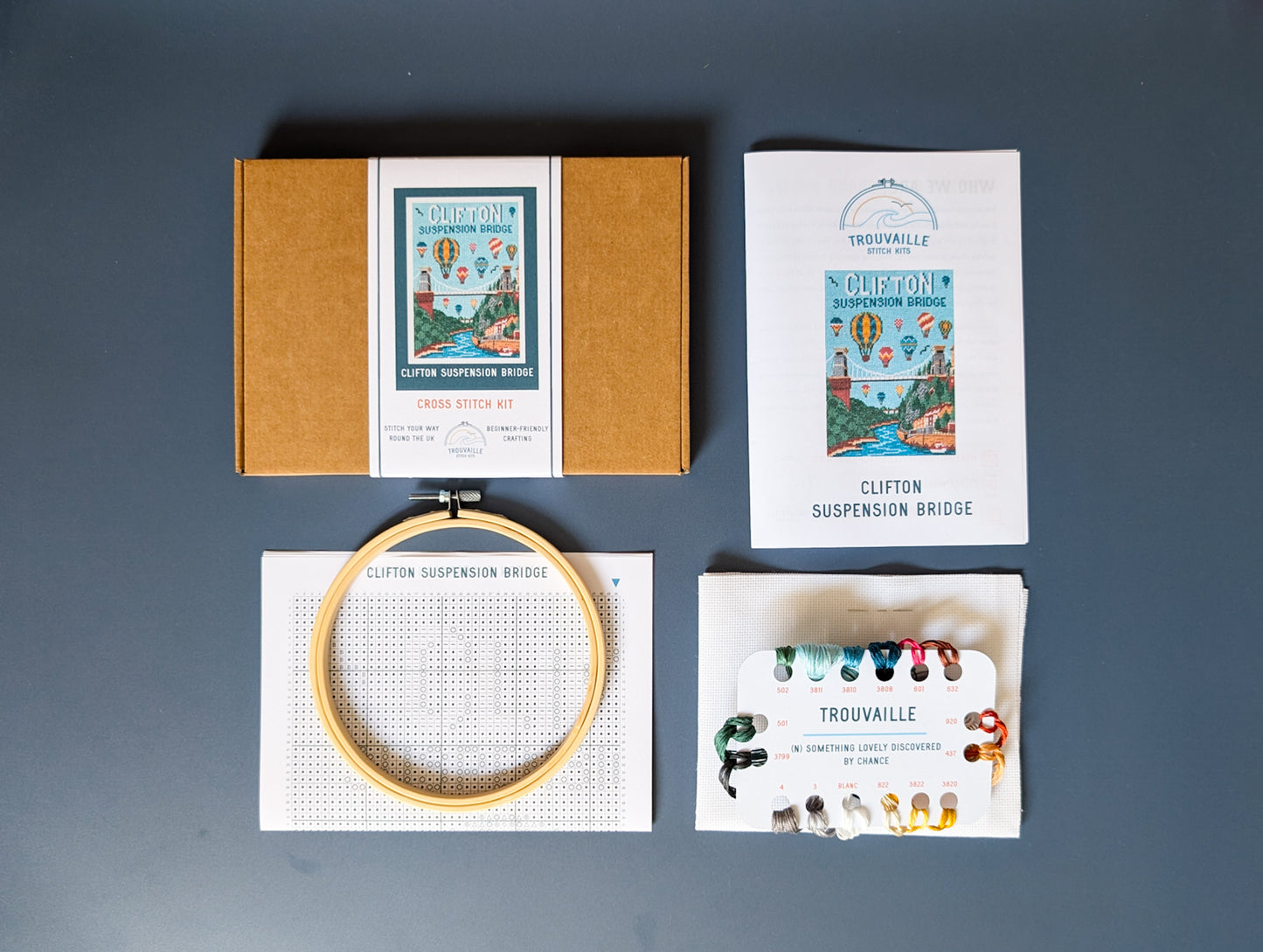 Clifton Suspension Bridge Cross Stitch Kit