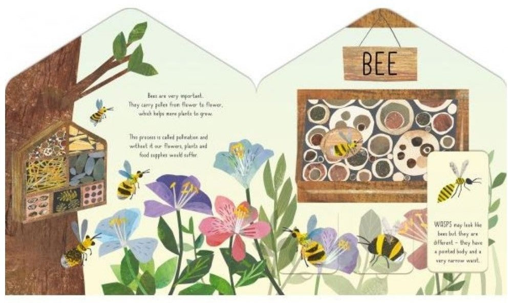 Bug Hotel: a Lift-the-Flap Book of Discovery by Clover Robin
