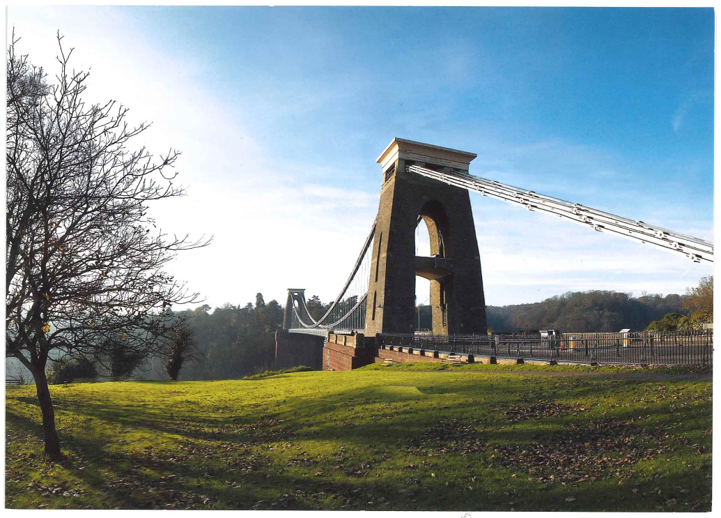 Autumn at the Clifton Suspension Bridge Postcard