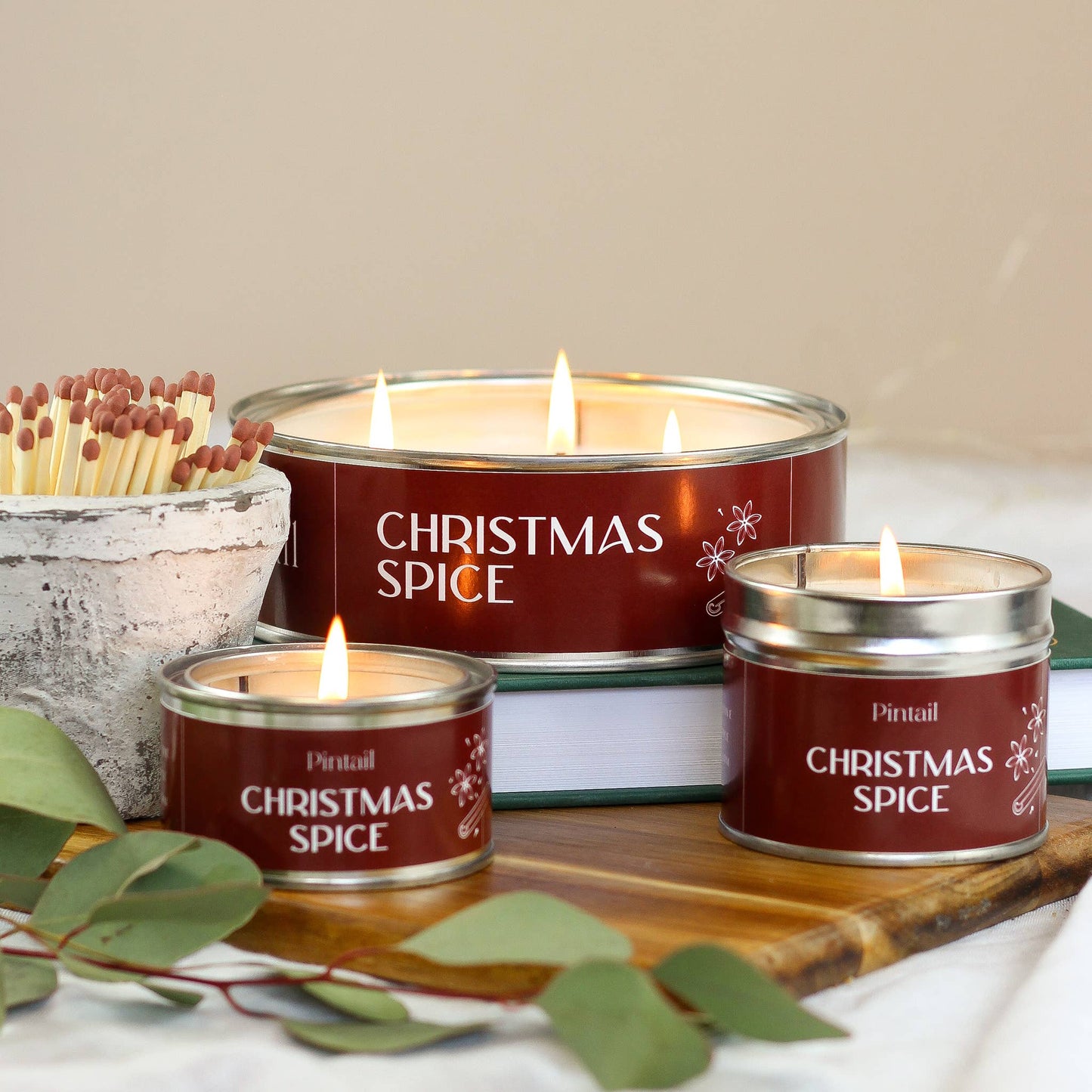 Christmas Spice Classic Tin Candle (220g)