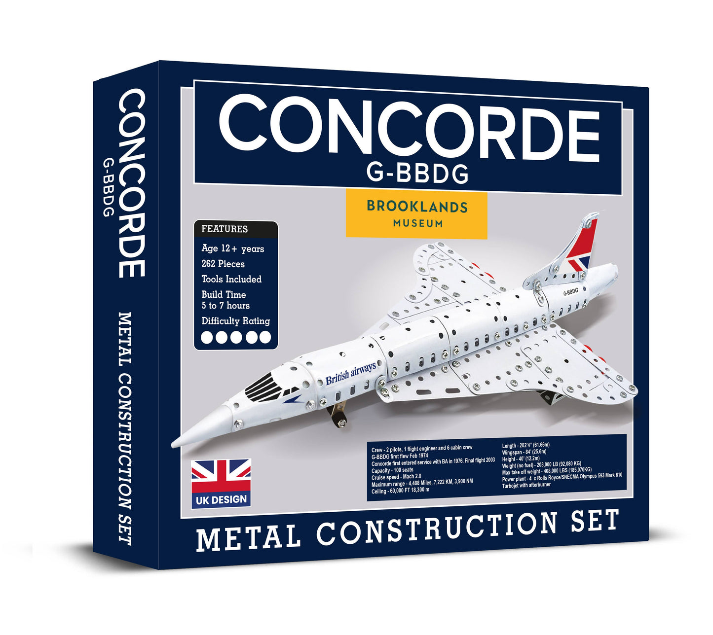 Concorde Metal Construction Kit