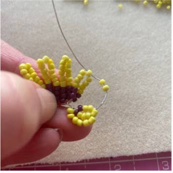 Pansy Beaded Flower Craft Kit