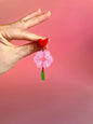 Carnation Earrings by Westmount Art
