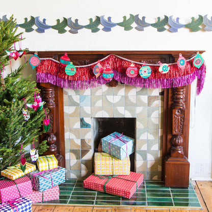 Christmas Ornament Bauble Garland