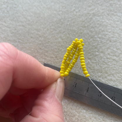 Daffodil Beaded Flower Craft Kit