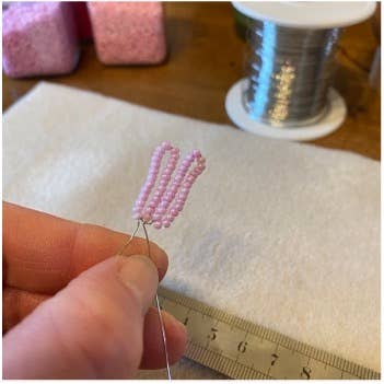 Cosmos Beaded Flower Craft Kit