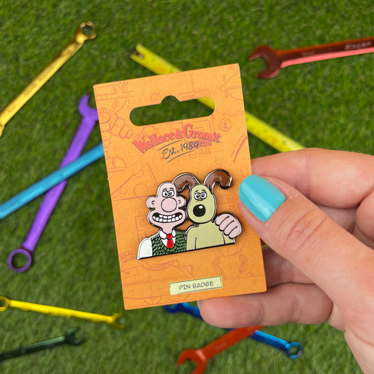 Wallace and Gromit Pin Badge
