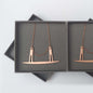 Copper Clifton Suspension Bridge Necklace