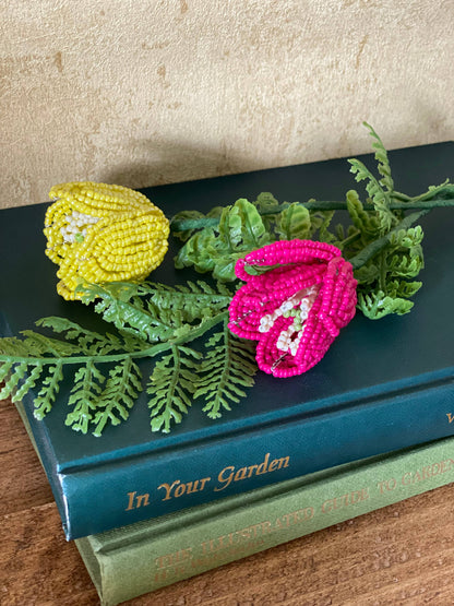 Tulip Beaded Flower Craft Kit