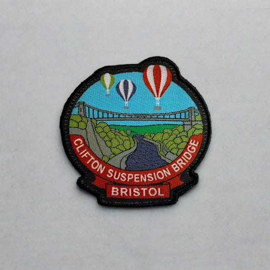 Bridge & Balloons Embroidered Patch