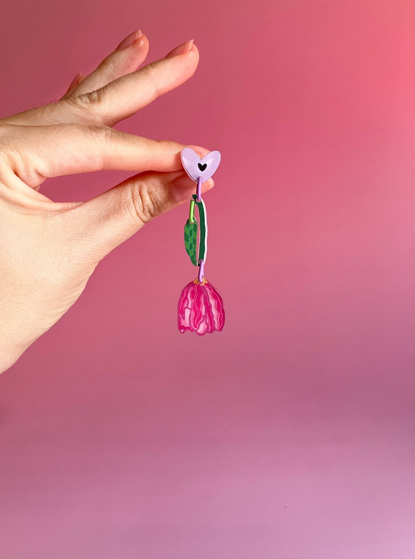 Tulip Earrings by Westmount Art