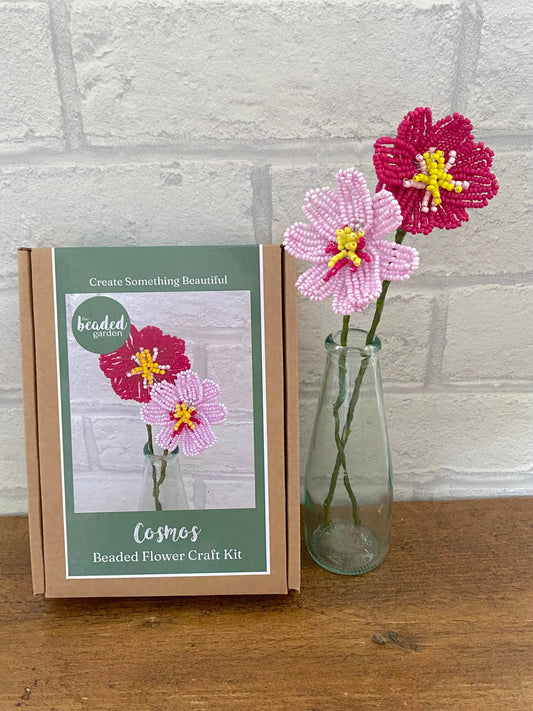 Cosmos Beaded Flower Craft Kit