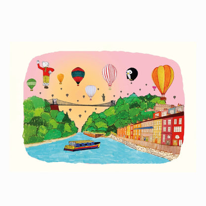 Bristol Balloons Greeting Card