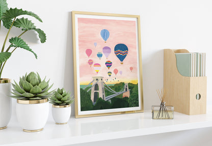Balloons Over Bristol by Sarah Frances