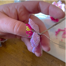 Cosmos Beaded Flower Craft Kit