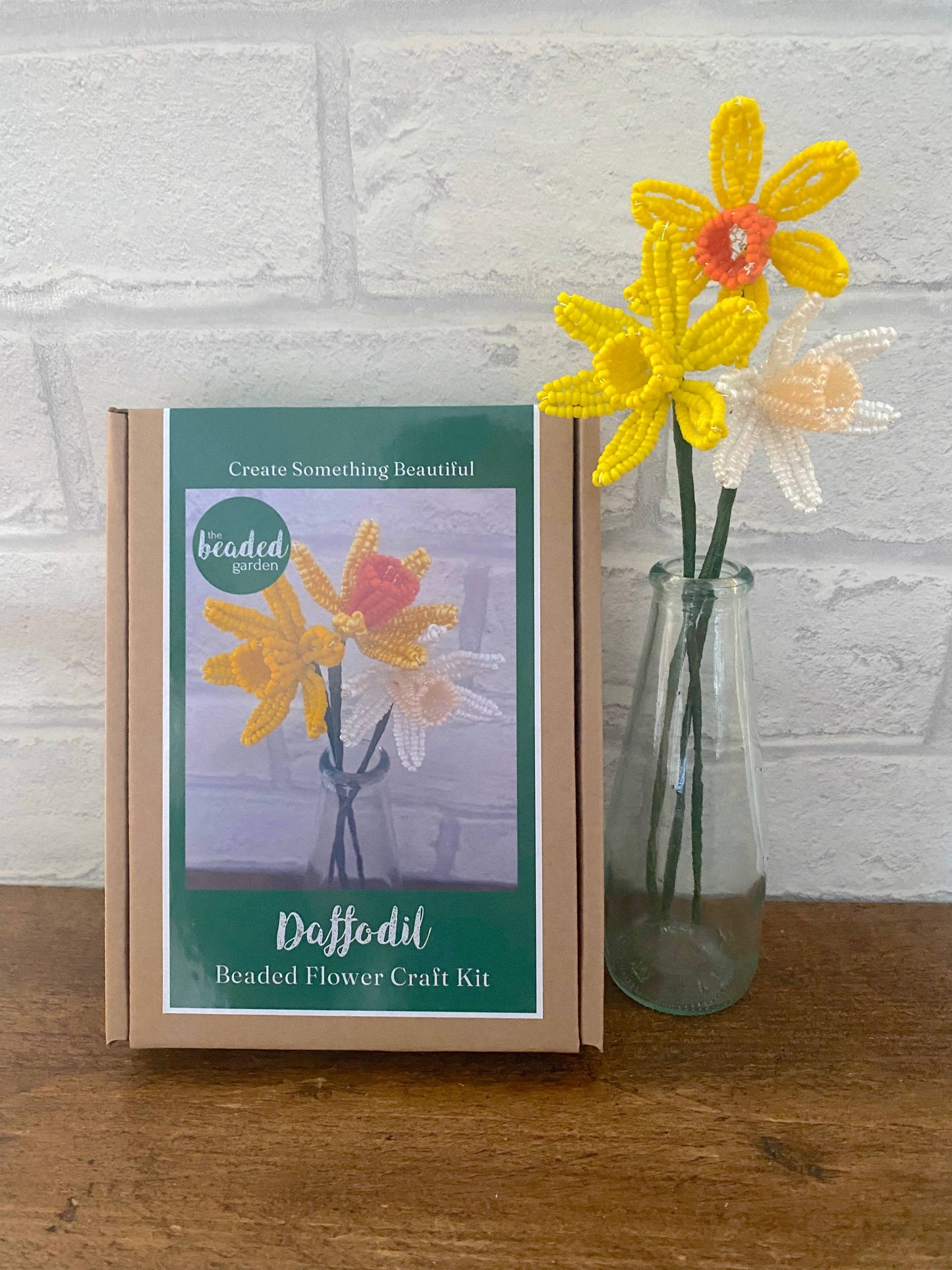 Daffodil Beaded Flower Craft Kit