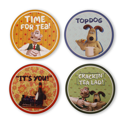 Wallace & Gromit Ceramic Coaster Set