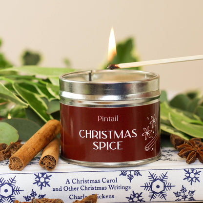 Christmas Spice Classic Tin Candle (220g)