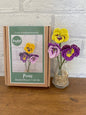 Pansy Beaded Flower Craft Kit