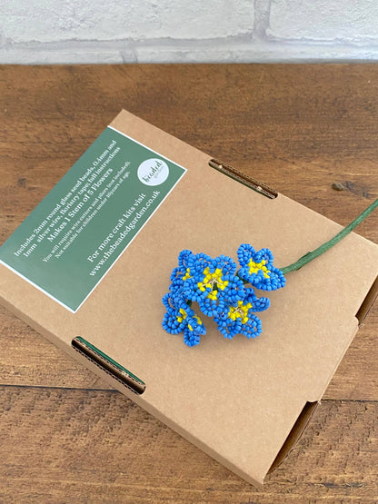 Forget-Me-Not Beaded Flower Craft Kit