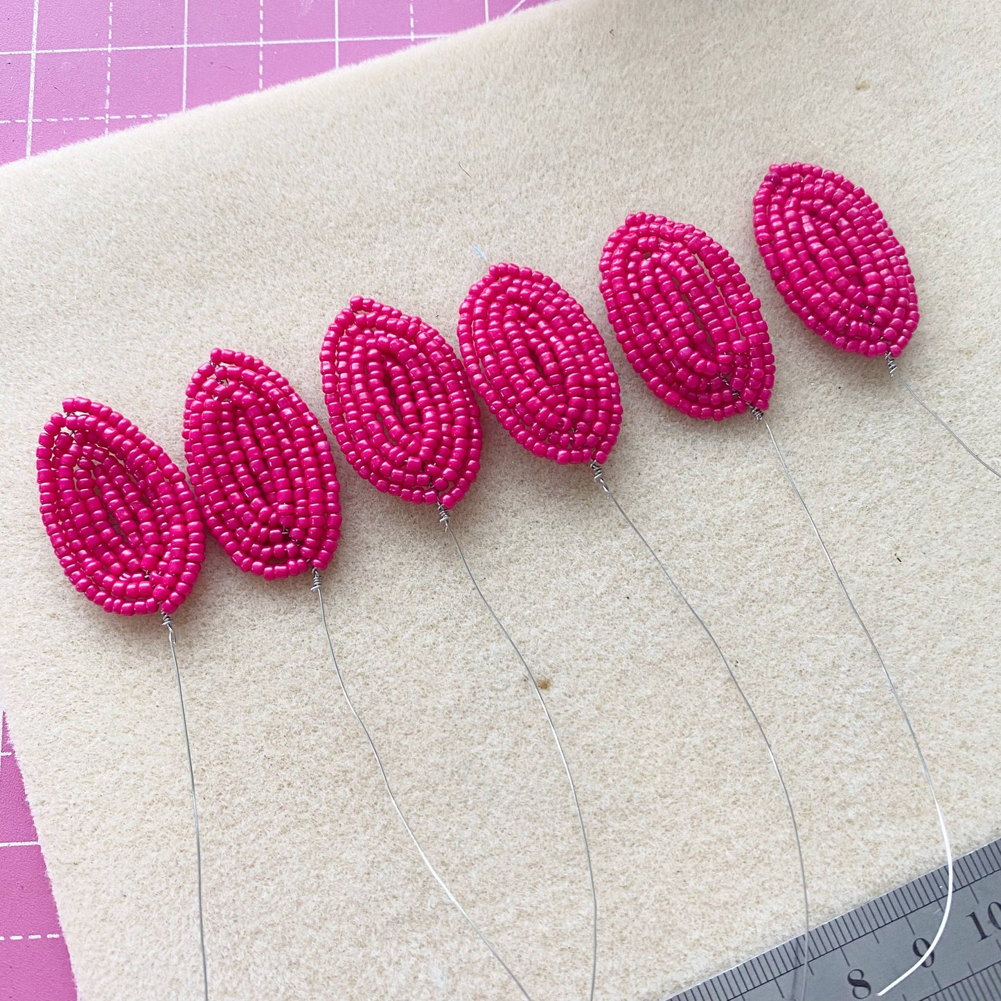 Tulip Beaded Flower Craft Kit
