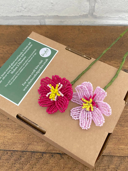 Cosmos Beaded Flower Craft Kit