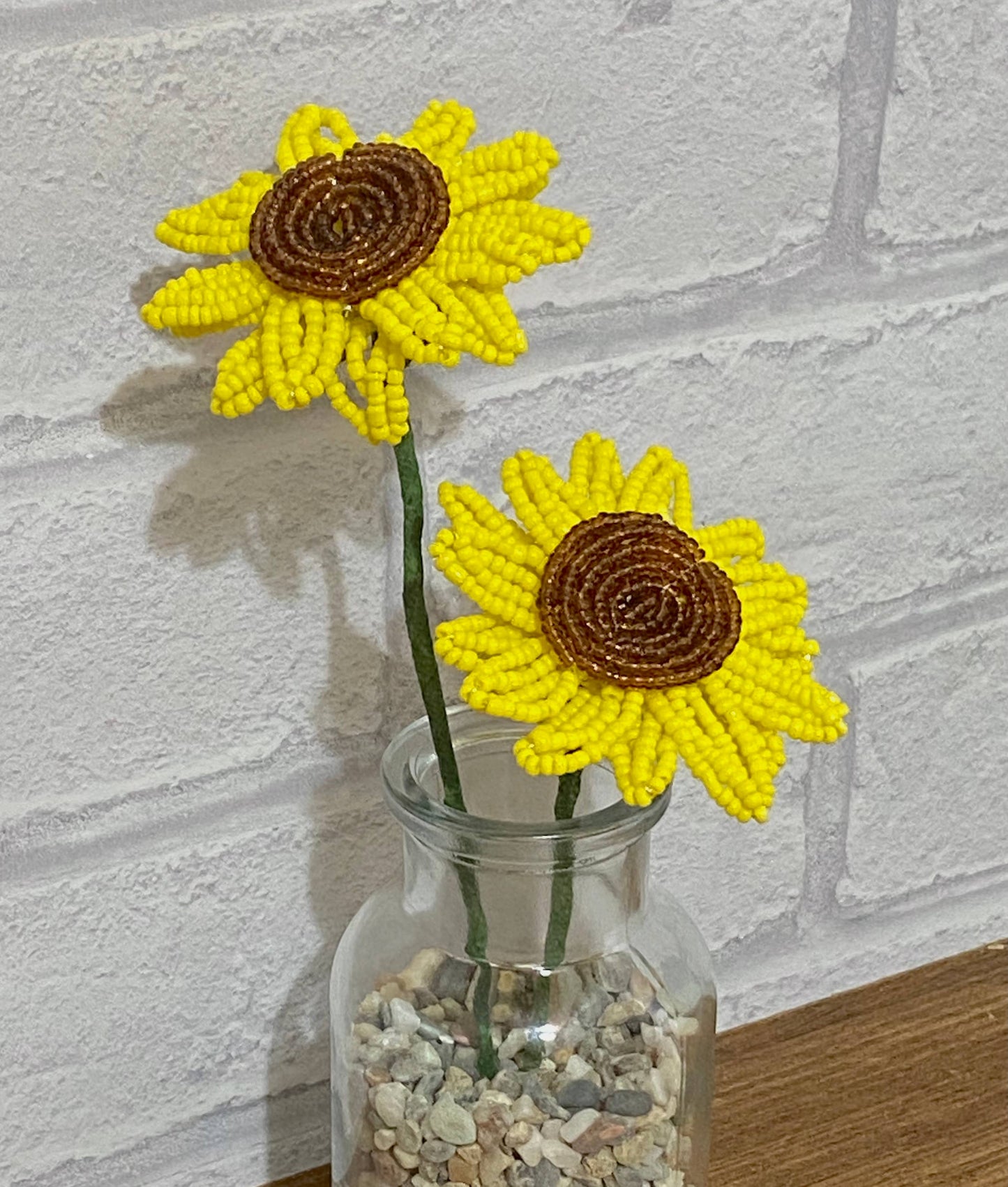 Sunflower Beaded Flower  Craft Kit