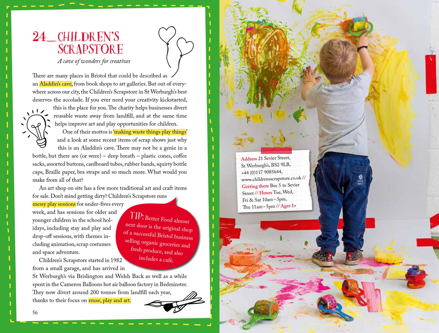 111 Places for Kids in Bristol by Martin Booth and Barbara Evripidou