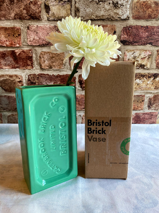 Stolen Form - Green Bristol Brick Vase