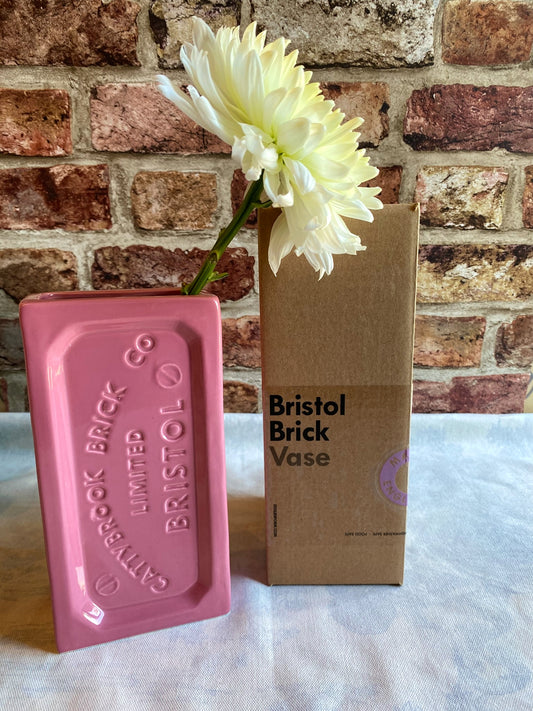 Stolen Form - Pink Bristol Brick Vase