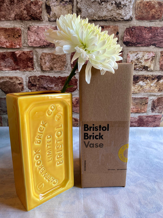 Stolen Form - Yellow Bristol Brick Vase