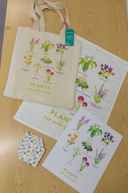 Plants of the Avon Gorge Tote Bag