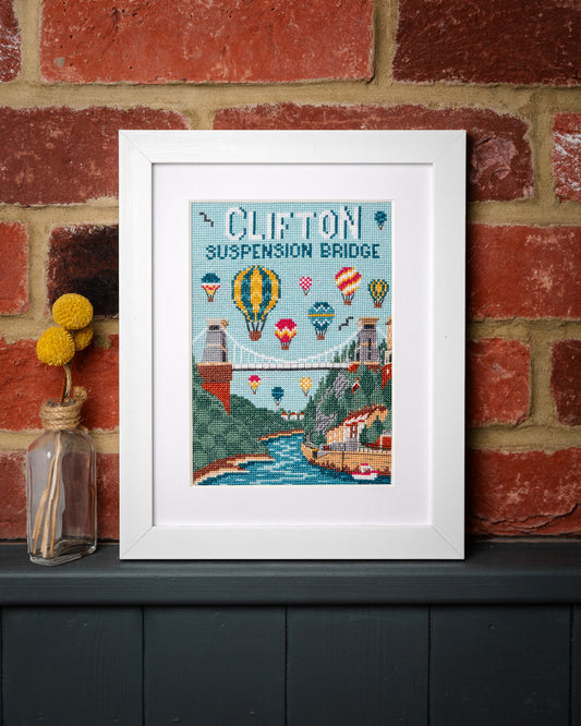 Clifton Suspension Bridge Cross Stitch Kit