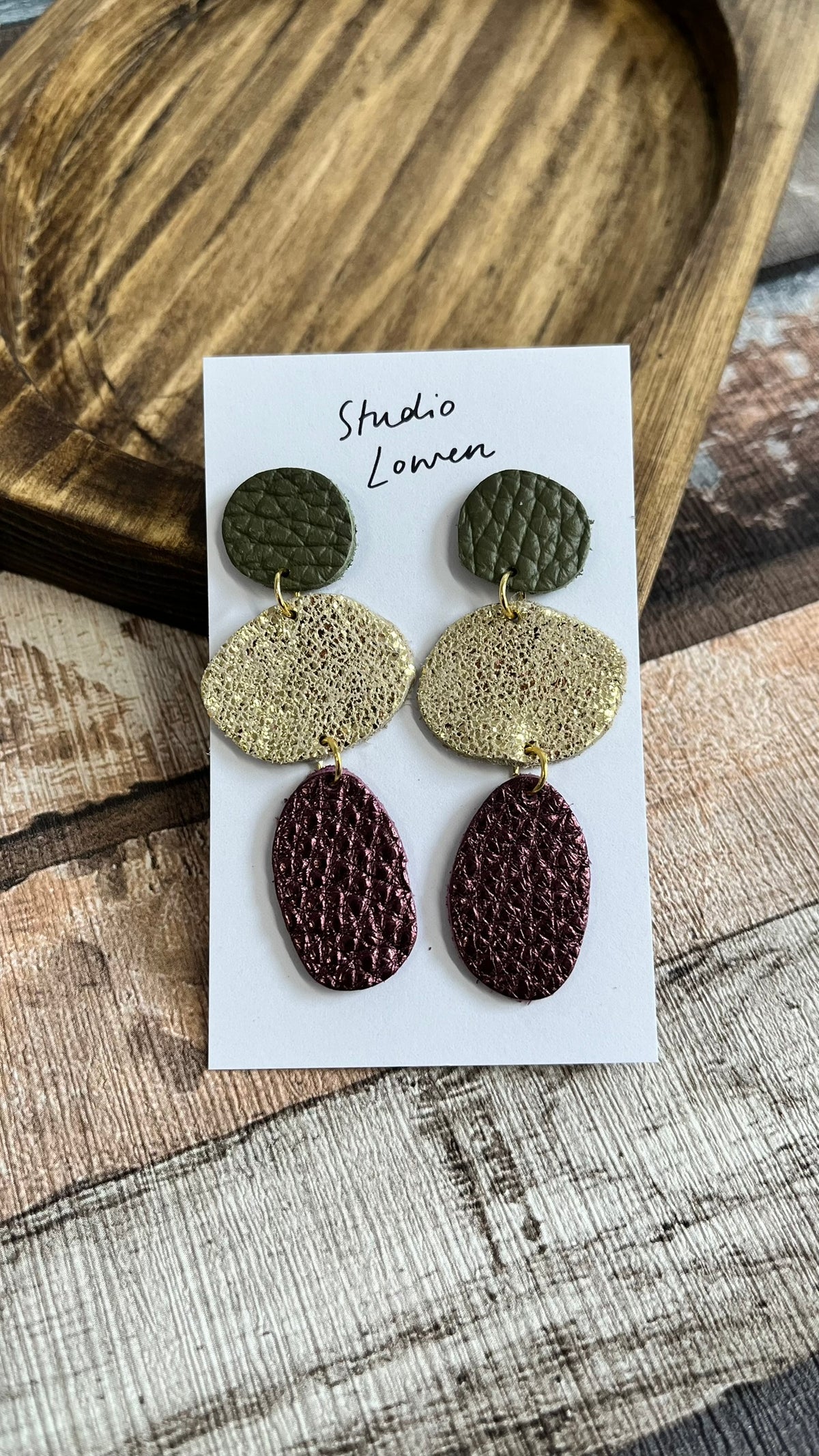 Kensa Dangle Earrings by Studio Lowen
