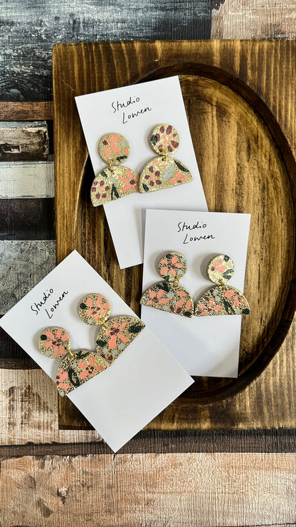 Floral Drop Earrings by Studio Lowen