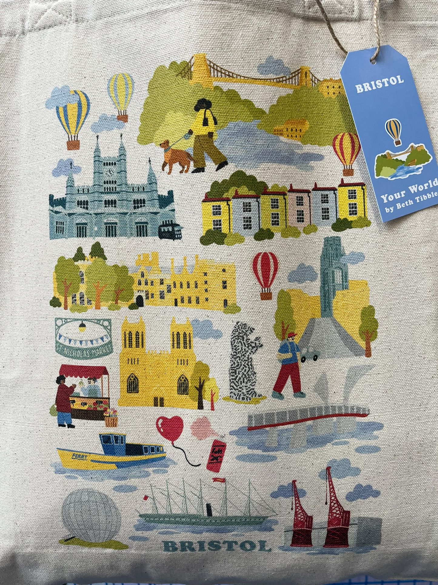 Bristol Icons Tote Bag