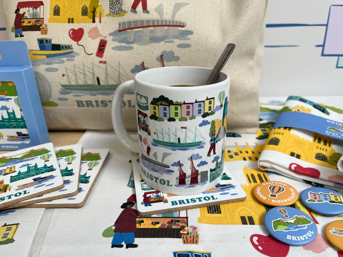Bristol Icons Coaster Set