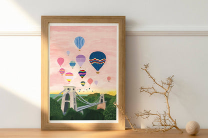 Balloons Over Bristol by Sarah Frances