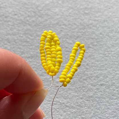 Sunflower Beaded Flower  Craft Kit