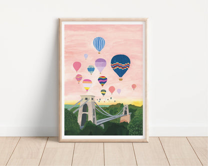 Balloons Over Bristol by Sarah Frances