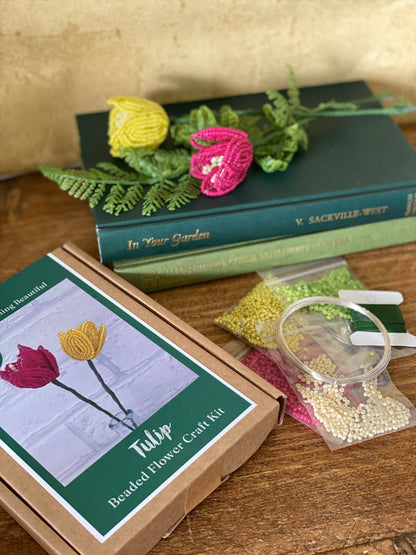 Tulip Beaded Flower Craft Kit