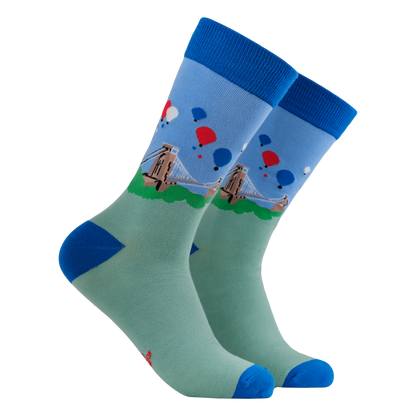 Clifton Suspension Bridge Bamboo Socks