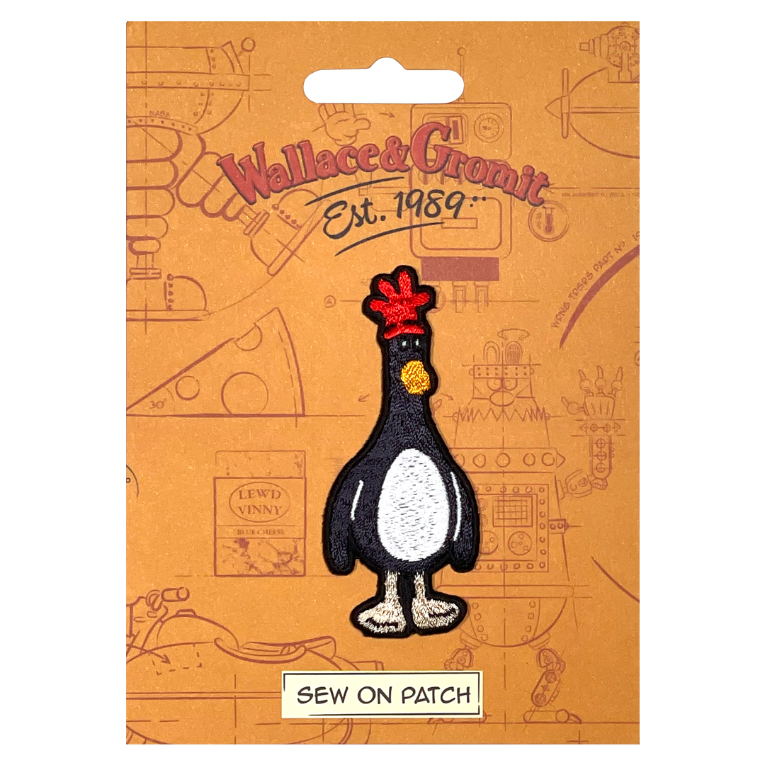 Feathers McGraw (Wallace & Gromit) Sew On Patch